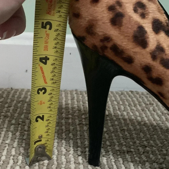 Nine West Cheetah Print Calf Hair Stilettos - Picture 9 of 9